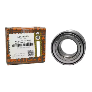بلبرینگ دو ردیفه چرخ جلو یک تکه سایپا یدک 104320 2 104320 1