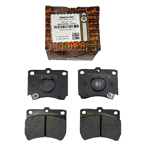 500655-1 لنت ترمز جلو پراید شرکتی سایپا یدک